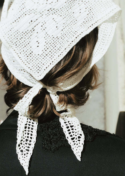 CROCHETED HEADPIECE