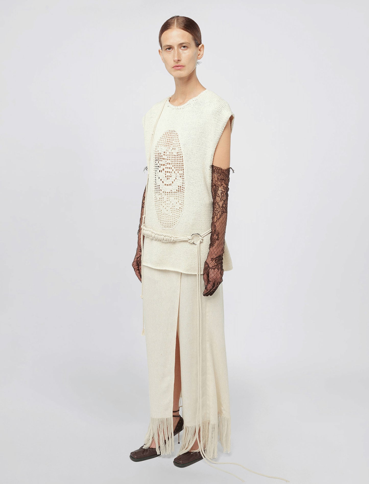 ROSE VEST IN SILK