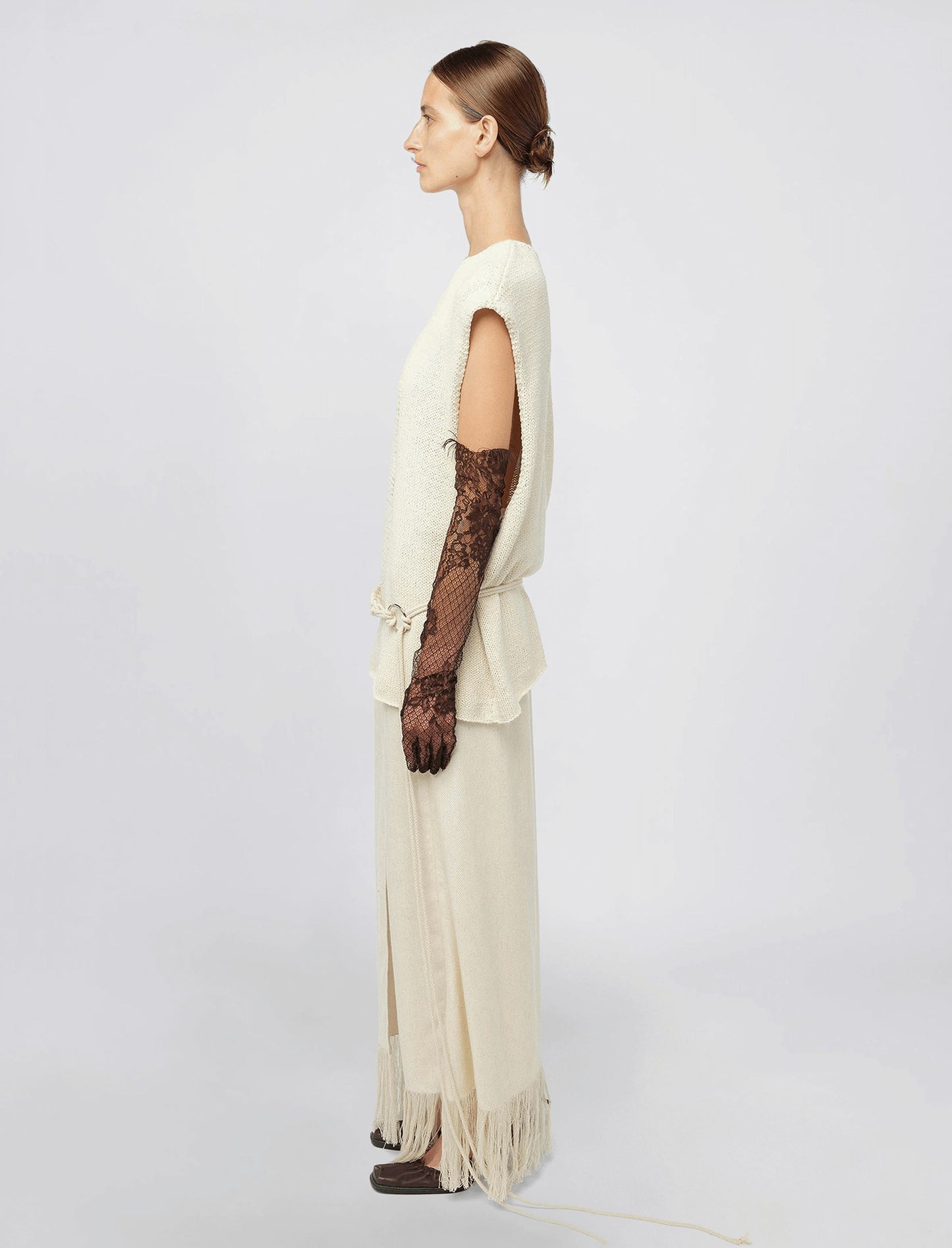 ROSE VEST IN SILK