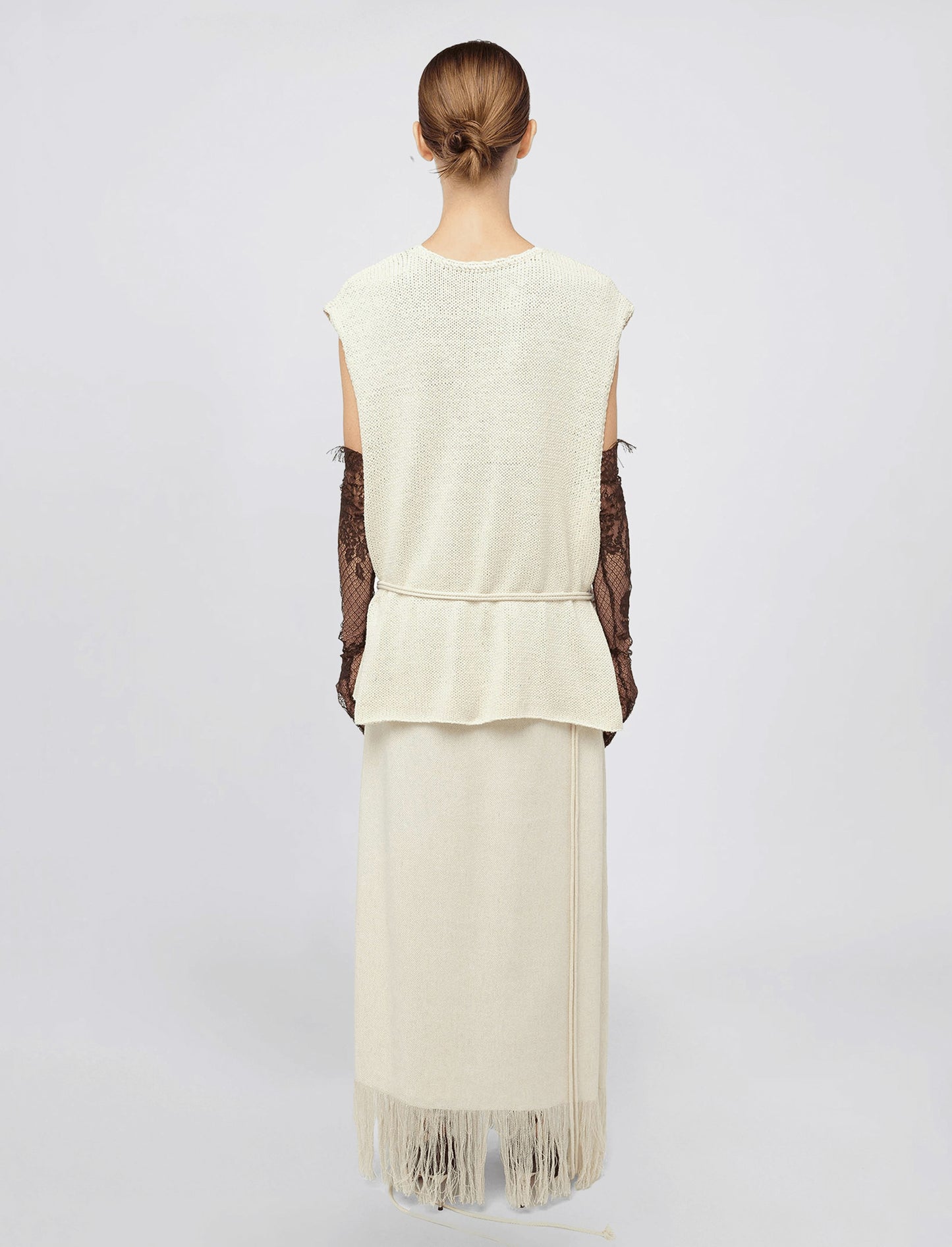 ROSE VEST IN SILK