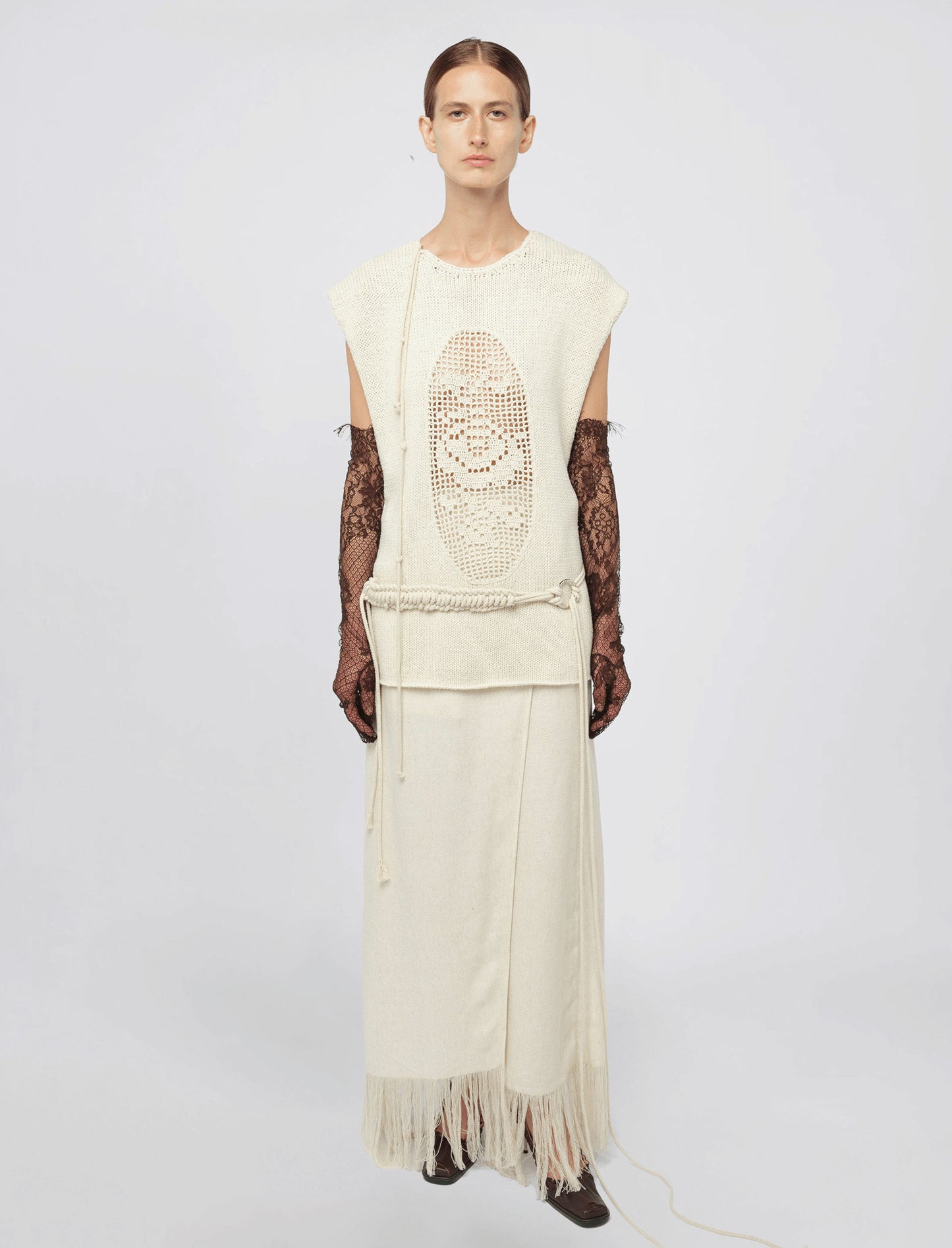 ROSE VEST IN SILK