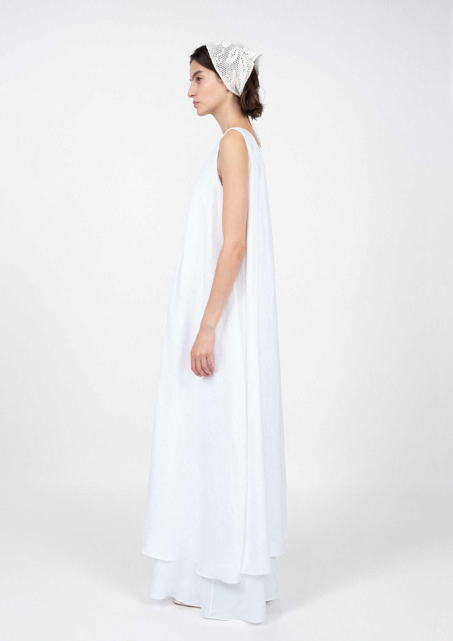 LINEN MAXI DRESS