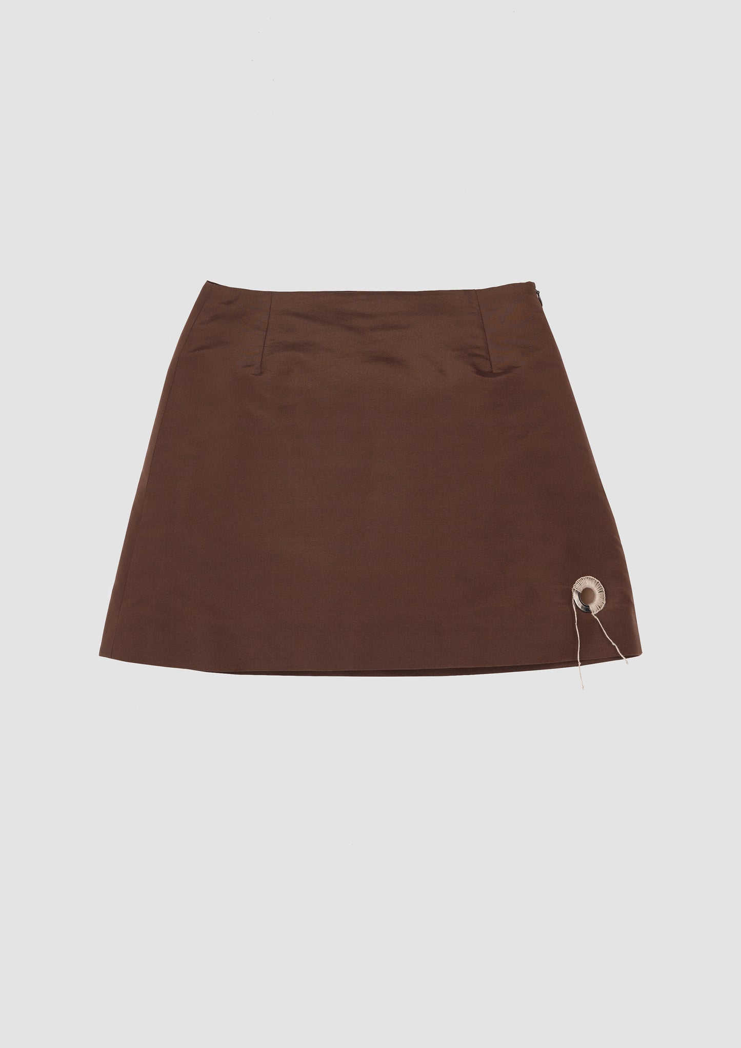 SILK MINI SKIRT