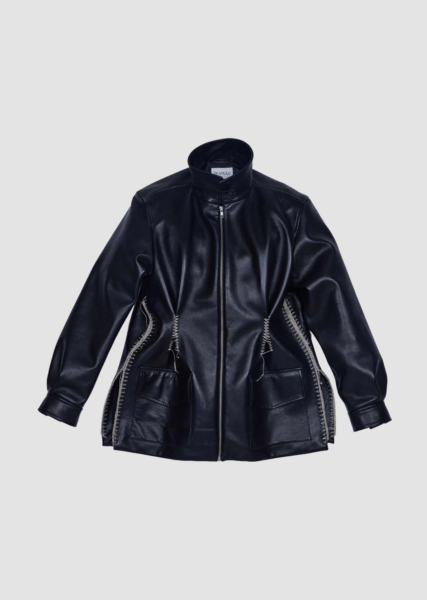 LEATHER WORKWEAR JACKET
